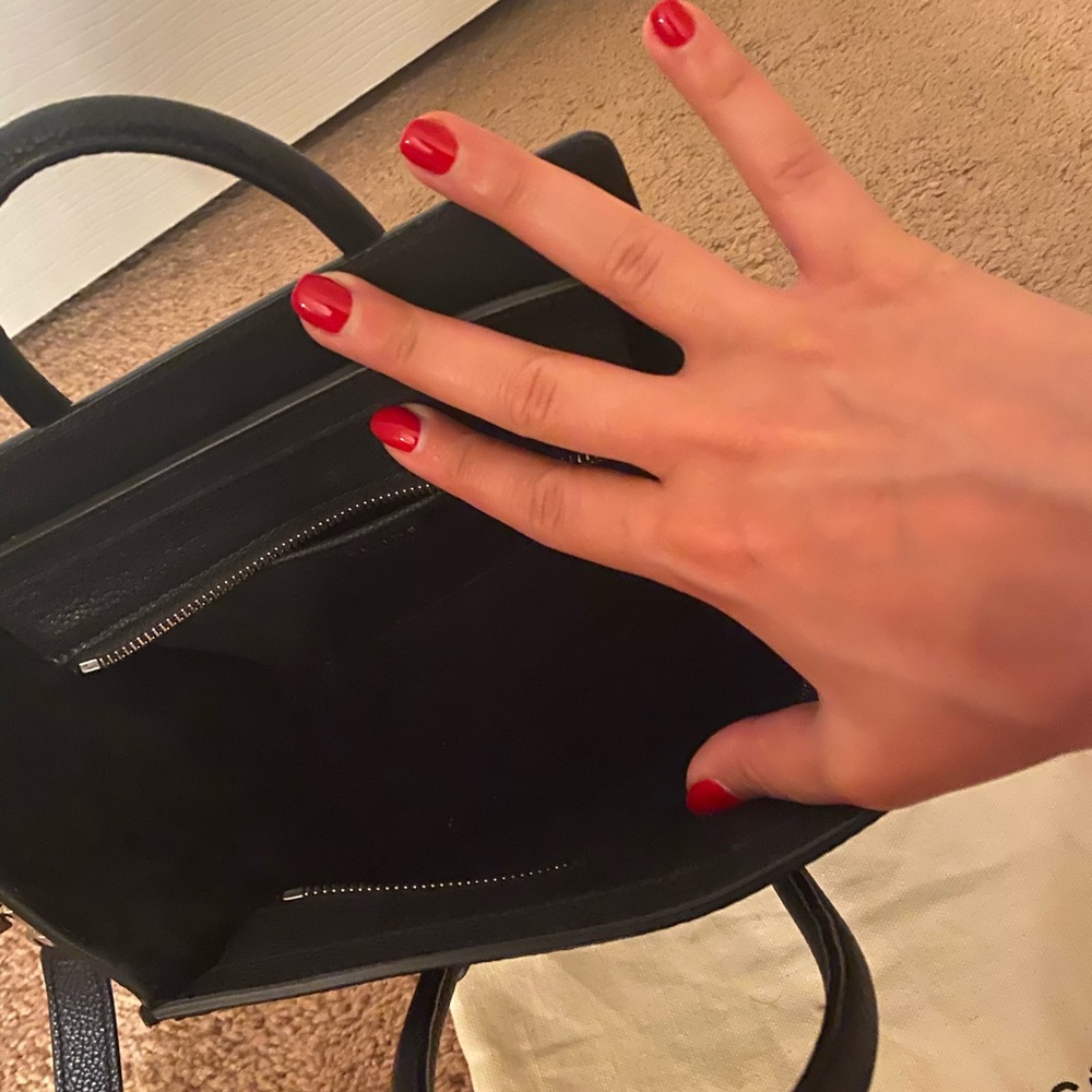 NANO LUGGAGE BAG IN DRUMMED CALFSKIN - Picture 4 of 4